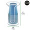 mDesign Plastic Small Disposable Paper Cup Dispenser